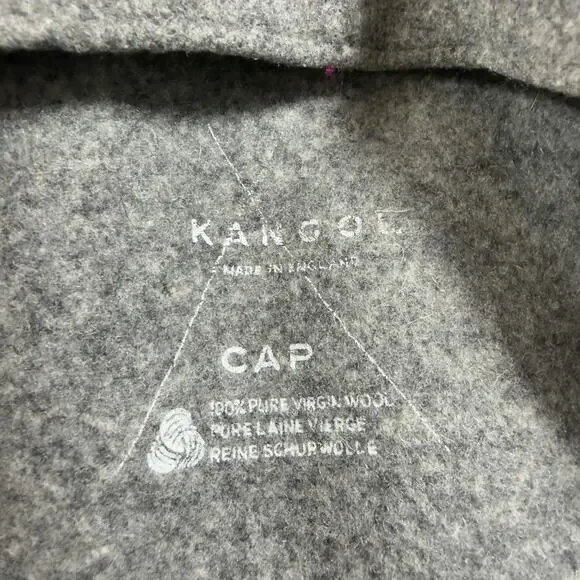 Vintage Kangol Wool Flat Cap Made in England Newsboy Driving Style One Size